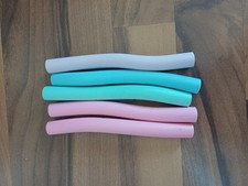 5 Papilloten | Lockenwickler | Bunt | Frisuren Zubehör