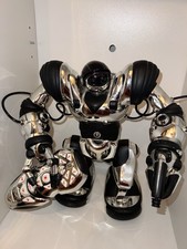 WowWee Robosapien Chrome Edition + Fernbedienung selten Sammlerzustand Vintage