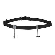 Triathlon-Gürtel, Startnummernhalter, Marathon-Startnummerngürtel, schwarz