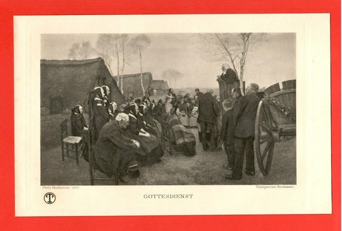 Gottesdienst fritz mackensen - *,
