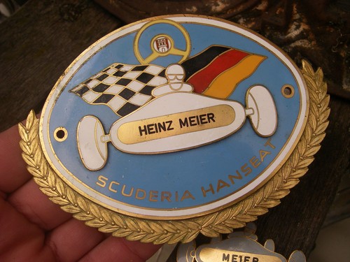 Scuderia hanseat plakette u - hanseat,