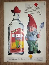 ORIGINAL REKLAME WERBUNG 1991  SIERRA TEQUILA . Innen gut, außen mit Hut