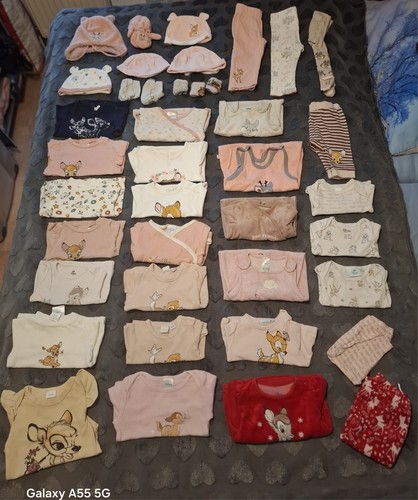 Babybekleidungspaket mit bambi - babybekleidungspaket,