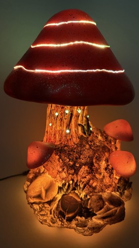 Magic mushroom lamp - mushroom,