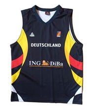 Peak DBB Deutschland Basketball 2015 Trikot schwarz Nowitzki Schröder Sz. M