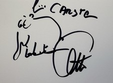 Otto Waalkes signiert Zeichnung original Unterschrift Signatur Autogramm signed