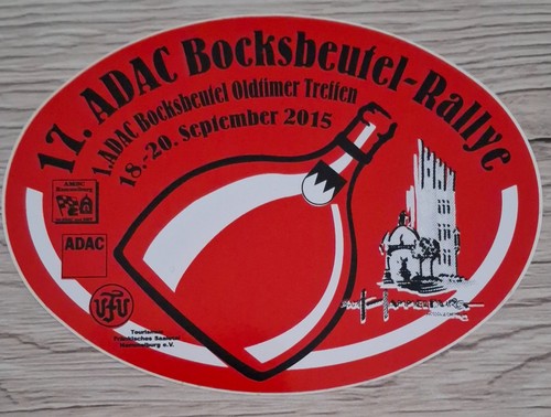 Werbe aufkleber 17 adac - -,