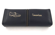 Schuhputzset Ledertasche Schuhcreme Reiseset Bürste Herren Putztücher Vintage