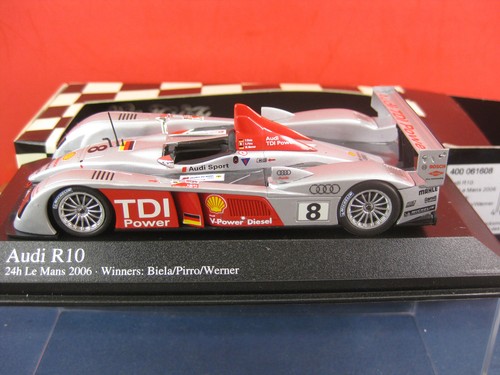 Minichamps audi r10 2006 - audi, le