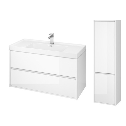 Badezimmermöbel set weiß - set,