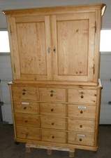 apotheken aufsatz schrank a apotheke alt antik apotheker schubladen massiv möbel