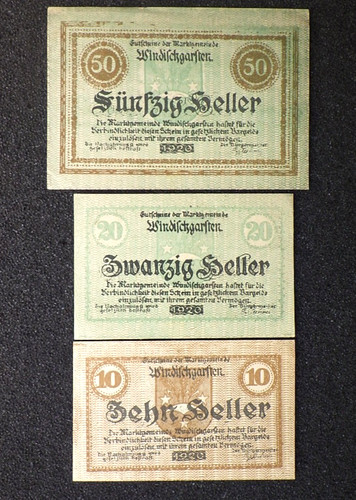 Notgeld österreich - notgeld,
