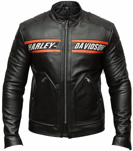 Herren schwarze lederjacke - herren,