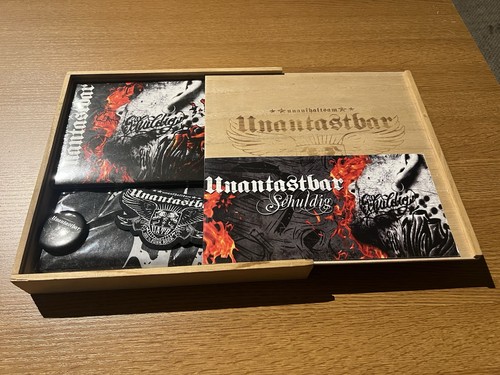 Unantastbar schuldig box - schuldig,