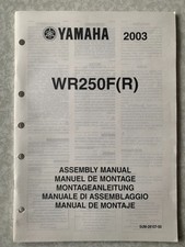 YAMAHA WR250F(R) Montageanleitung 2003 5UM-28107-50