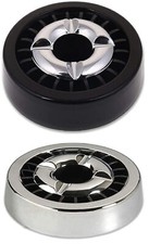 Aschenbecher mit Gluttöter, Windaschenbecher für außen runder Ascher Tabak