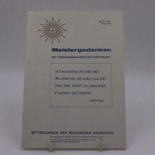 Mitteilungen der Mazdaznan