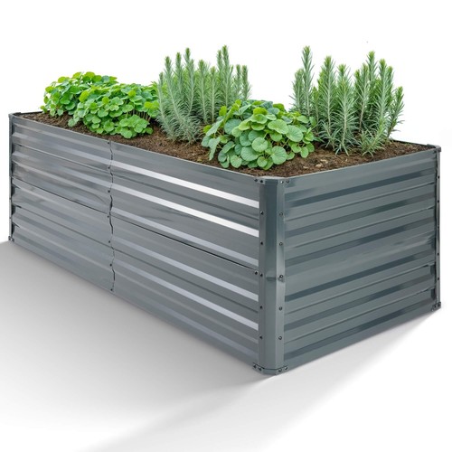 Arebos metall hochbeet - metall,