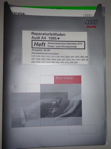 Werkstatthandbuch audi b5 - audi, a4