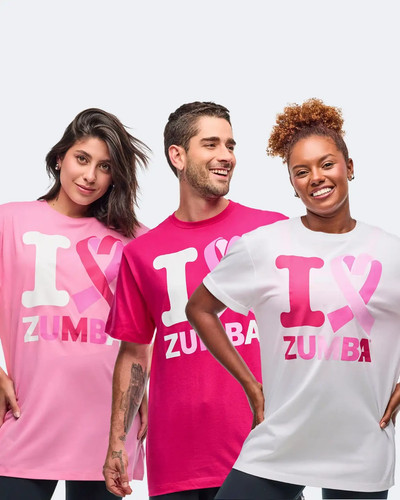 Love zumba pink tee - love, -party