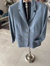 Peter Hahn Blazer Damen Business Jacke Gr. EU 38 /19 Schurwo... #4cdrevw