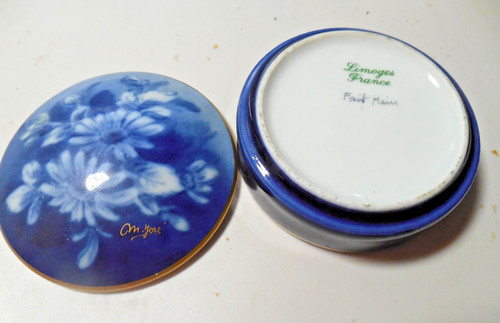 Kleine blaue limoges - kleine,