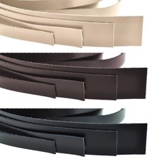 Lederband Flach 1 Meter. Dicke
