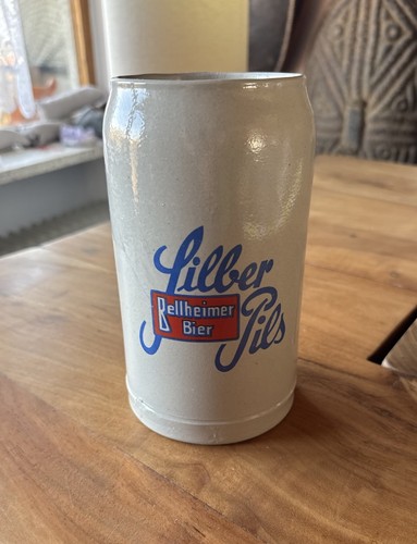Bierkrug silber pils - 1l,