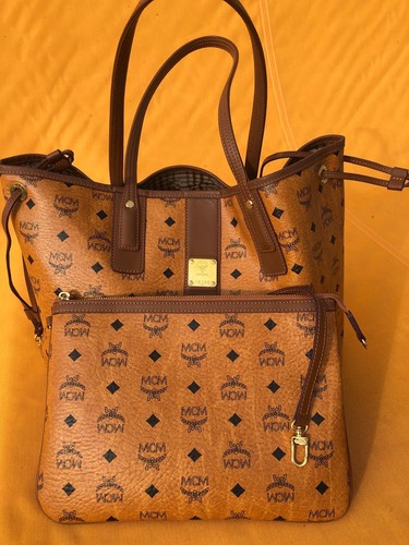 Mcm shopper mit pouch - pouch, in