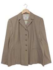 DINO MODA Klassischer Blazer Damen Blazer Gr. DE 42 nude Business-Look