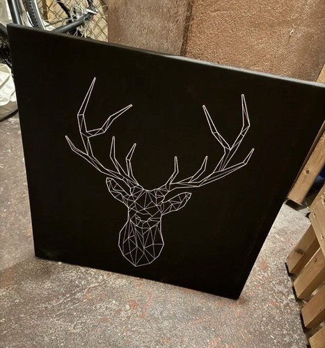 Hirsch bild von ikea - hirsch-bild,