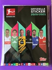 Panini Topps Bundesliga 2020 2021 - Komplett Set mit 410 Sticker + Album