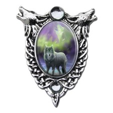 Anne Stokes Anhänger Aura Wolf Schmuck  Fantasy Einhorn Elfe Unicorn