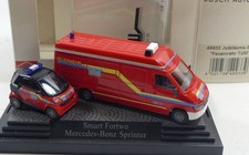 Busch 49933  Jubiläums-Set "Feuerwehr TUM" Smart Sprinter Schweiz  1:87 H0 OVP