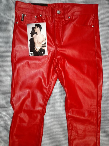 G0499 w30 bockle skinny red - g0499,