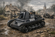 WW2 PzKpfw Ib Panzerjäger I