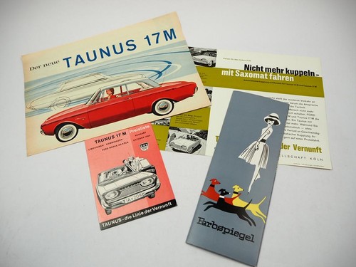 Original prospekt ford taunus - prospekt,