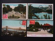 Lot 4 Ansichtskarten USA
