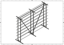 Stahlregale Lagerregale Schwerlastregale Metallregal robust HxLxT 4x5x1,5 m