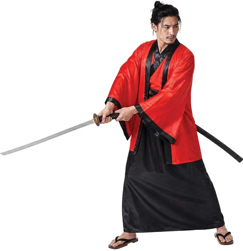 Herren samurai kimono kostüm - herren,
