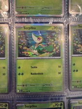 Pokemon Serpifeu HOLO | Deutsch 001/086 Schwarze Blitze Promo | Near Mint