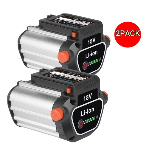 2pack 18v 4ah ion akku - li-ion, für