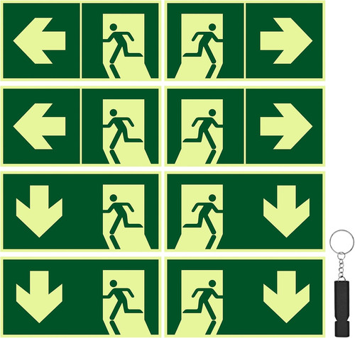Stück notausgangsschild - 8,