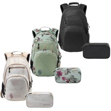 Nitro Schulrucksack Set "Stash" 29L mit Schlamper für Mädchen und Jungen