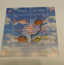 LUFTRETTUNG IN DEUTSCHLAND   Block  PTN Post Team Nordhessen  super selten!