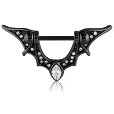 Piercing Nippel Shield Fledermaus Intimschmuck Vampire Brustpiercing Intim Brust