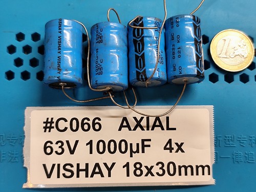 Vishay low esr 1000uf - 4x, 63v
