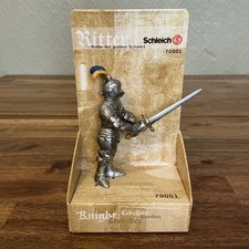 Schleich Ritter blau & gelb