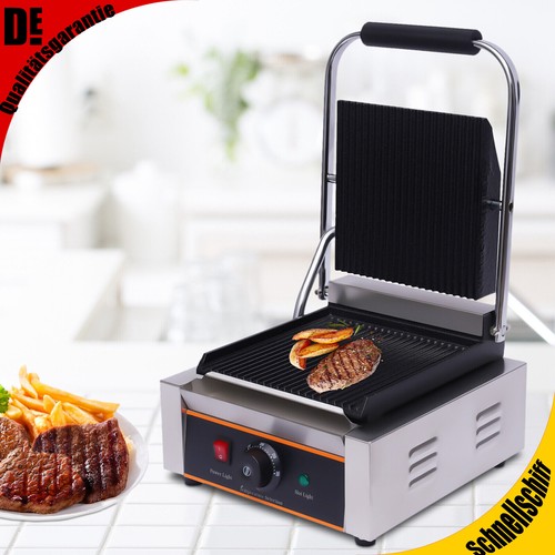 Kontaktgrill geriffelt 1800w - geriffelt,