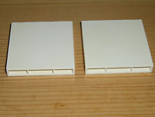 Lego 2x 3754 Wand Panele weiß